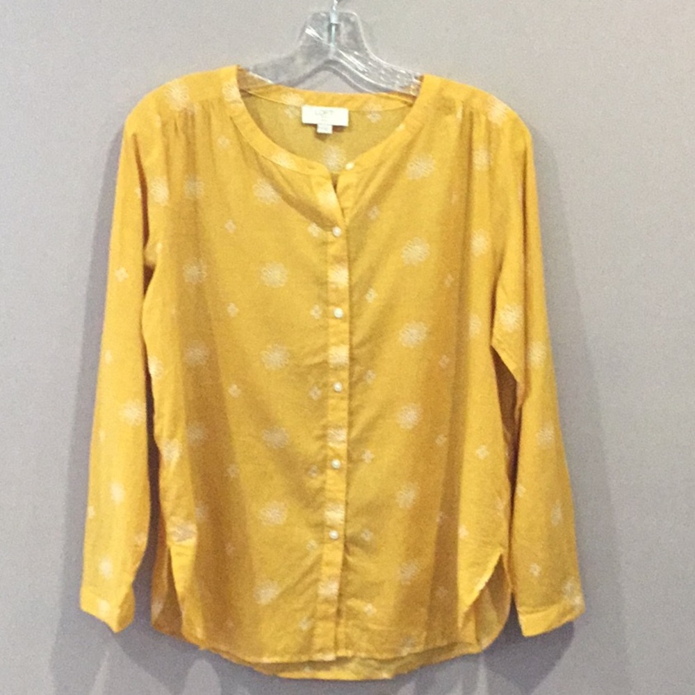 (PRE-LOVED) LOFT PETITE BLOUSE!